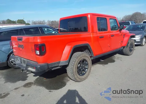 2023 Jeep Gladiator Willys 4X4 z USA, uszkodzony, nr VIN 1C6JJTAM9PL593927